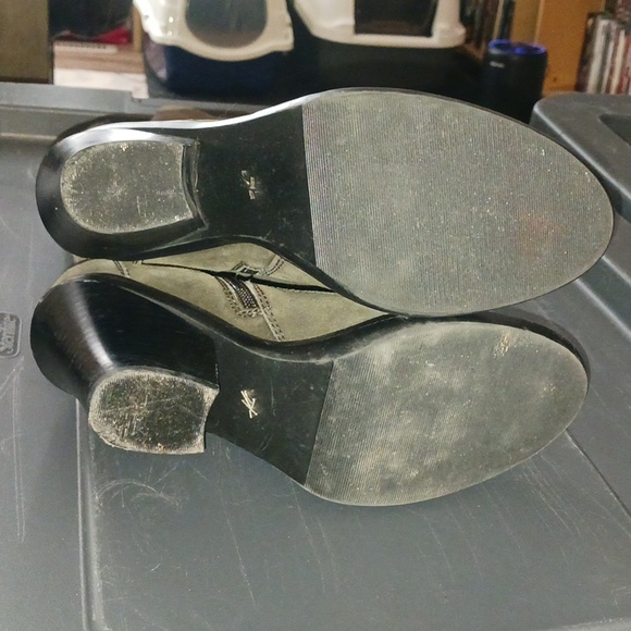 'My Idol' knee high suede boot. - Picture 3 of 8